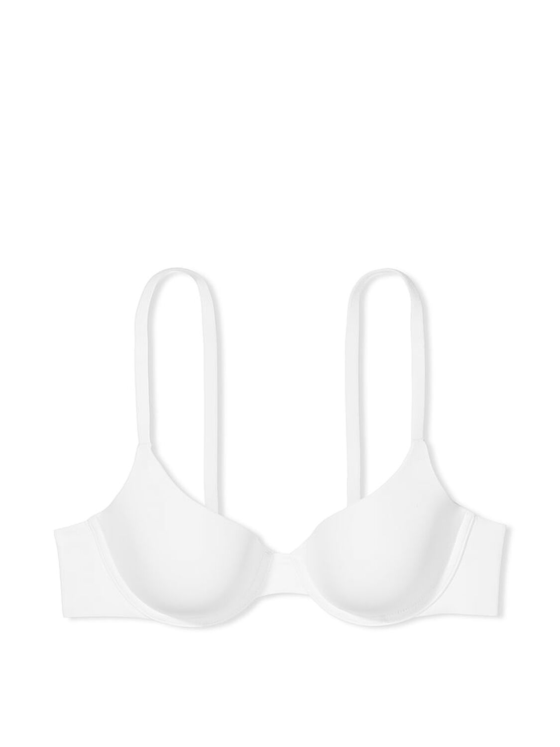 vs The T-Shirt Lightly Lined Demi Bra White 3 of 4 