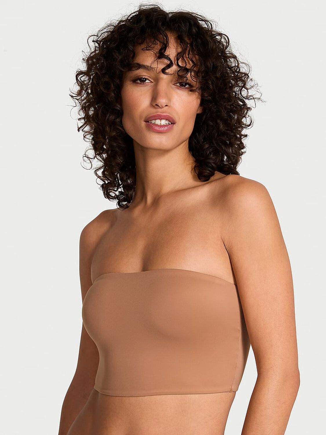 vs Victoria's Secret BODYWEAR by Victoria's Secret with FeatherSoft� Innovation Tube Top Toffee 1 of 3 