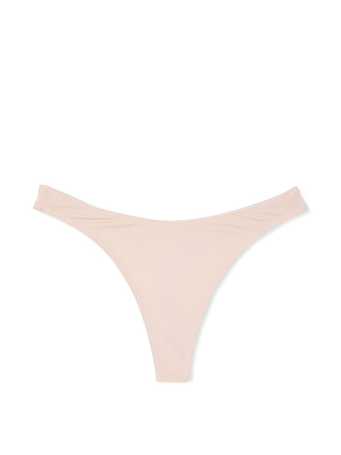 vs Victoria's Secret Stretch Cotton High-Leg Scoop Thong Panty Glaze 3 of 3 