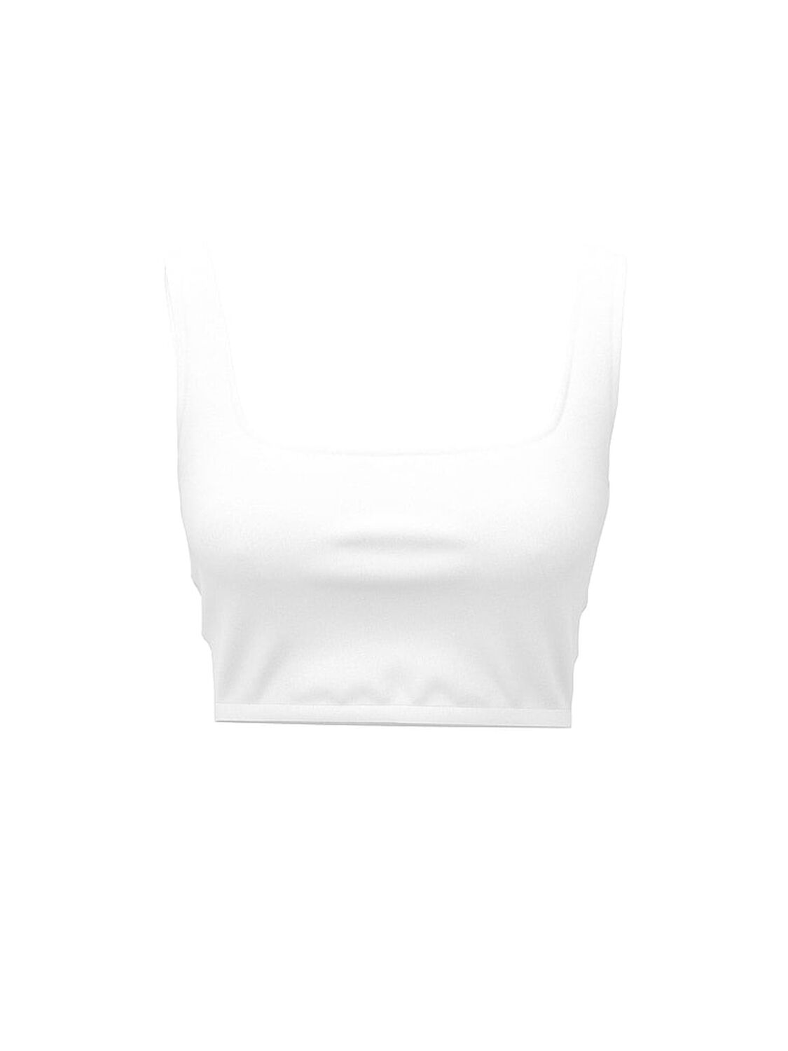 vs Vsx VSX Incredible Coverage� Square-Neck Bra Top Vs White 3 of 3 