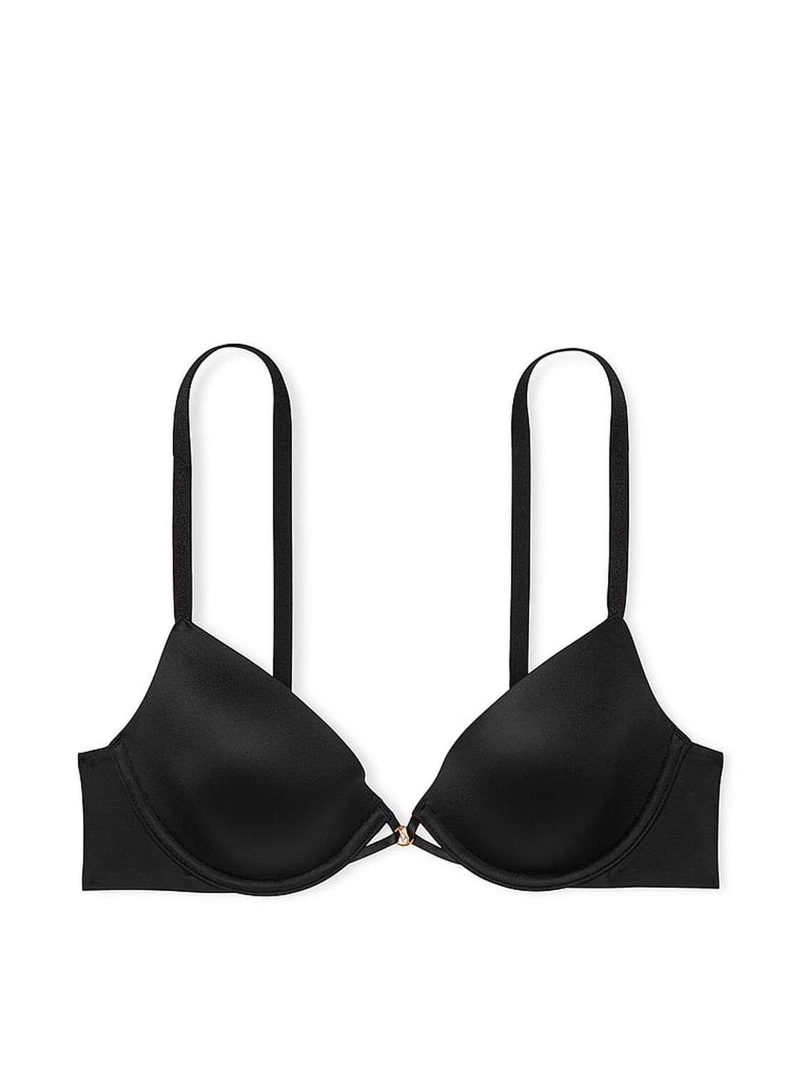 vs Very Sexy Lightly Lined Plunge Demi Bra Black 3 of 4 