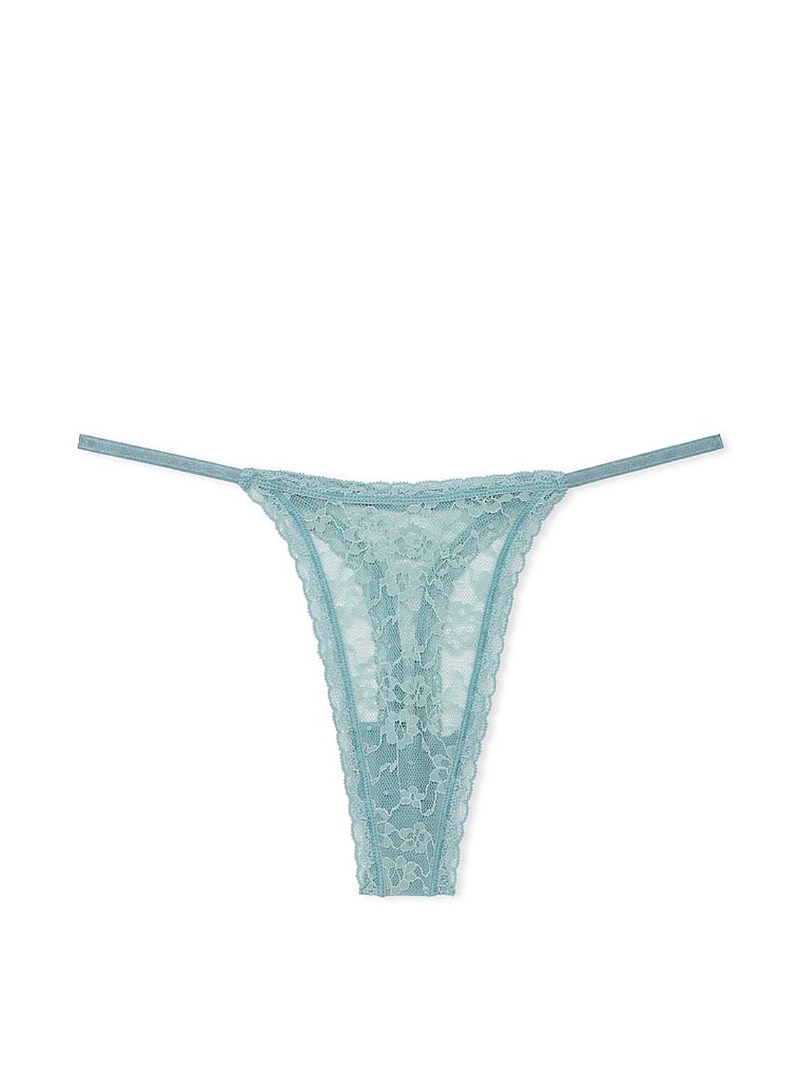 vs The Lacie Lace String Thong Panty Desert Blue 3 of 3 
