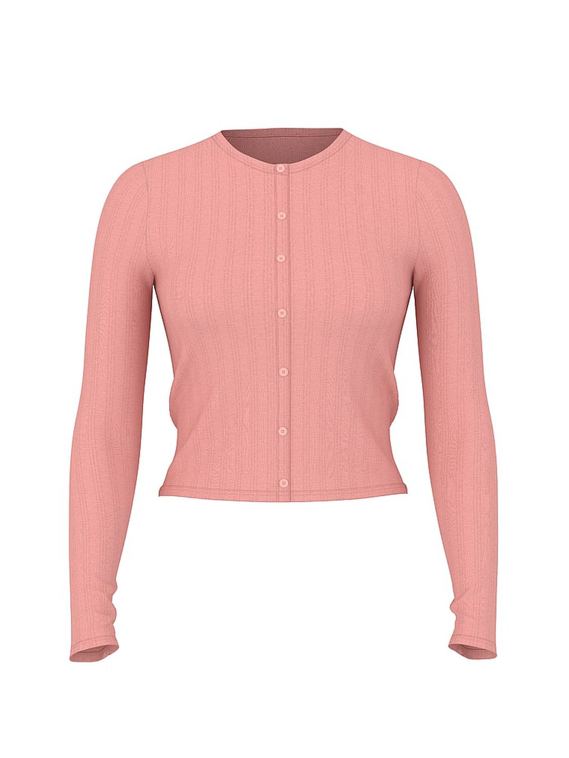 vs Victoria's Secret SoSoft&trade; Modal Ultra-Fine Cardigan Blush 3 of 3 