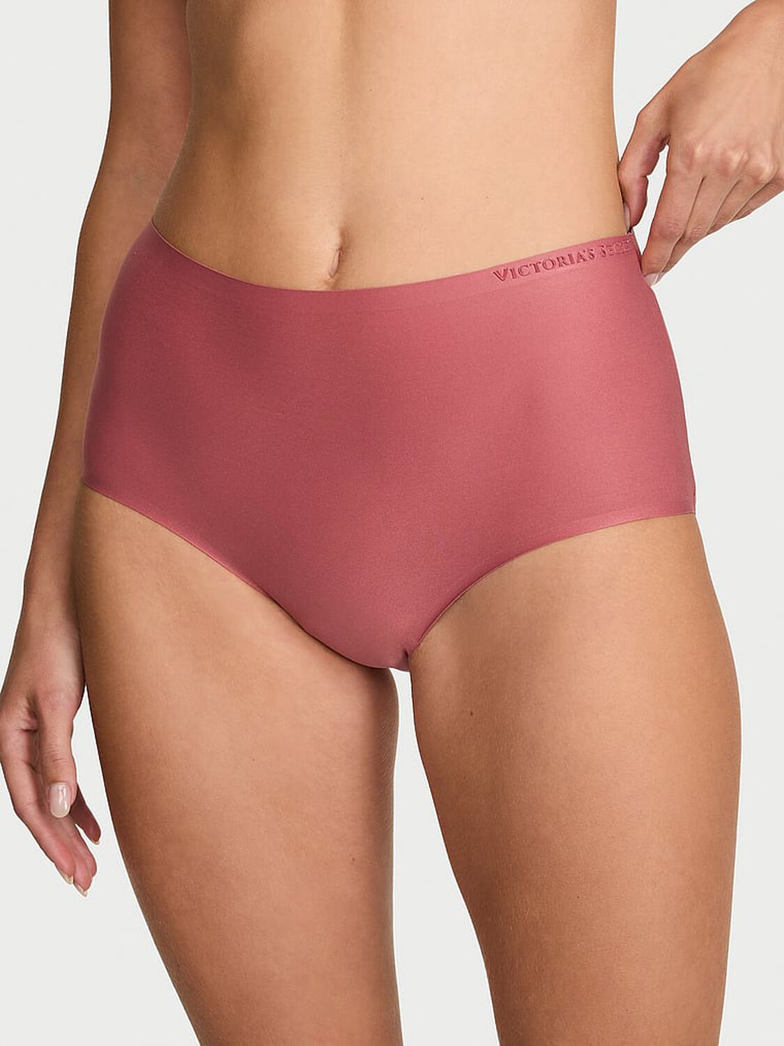 vs Body By Victoria Body by Victoria Flex Mid-Rise Modern Brief Panty Seductive Rose 1 of 4 
