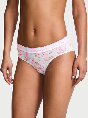 Logo Cotton Hiphugger Panty