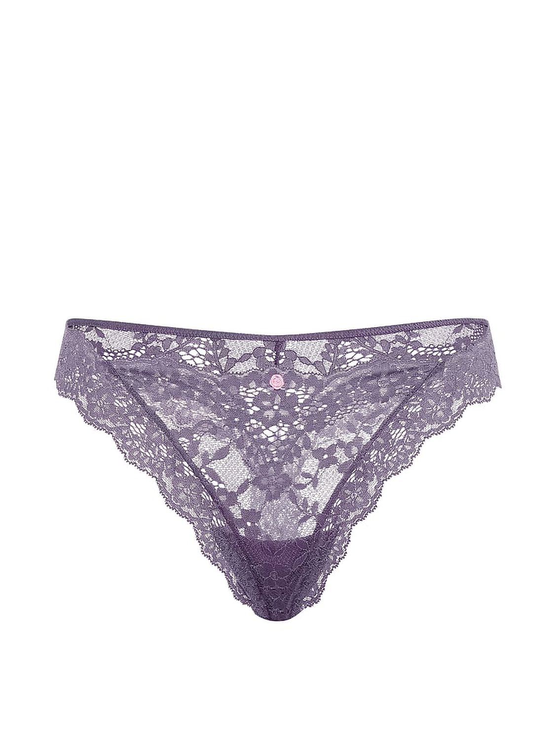vs Dream Angels Lace Thong Panty Lipstick 3 of 3 