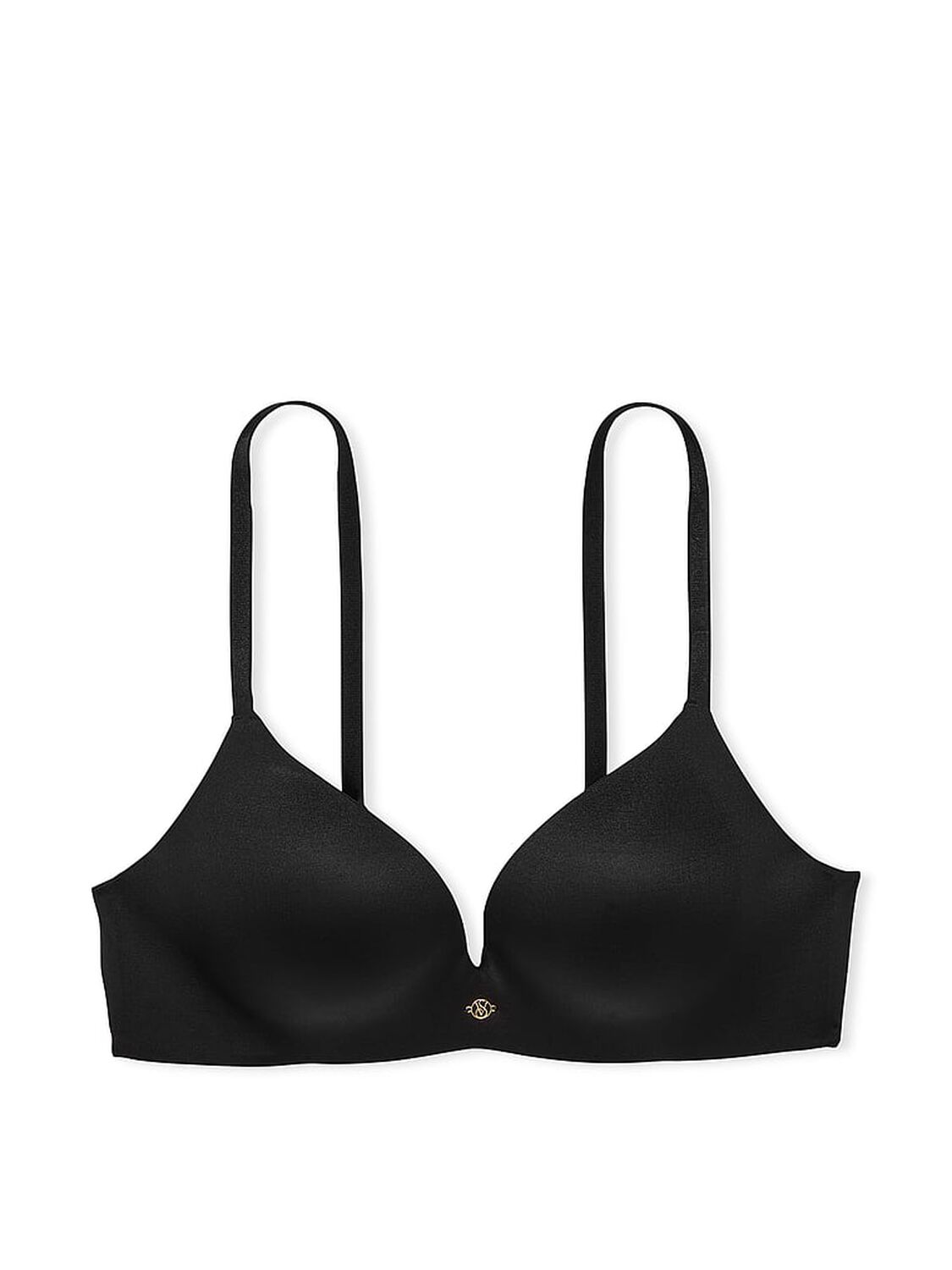 vs Very Sexy So Obsessed Smooth Wireless Push-Up Bra Black 3 of 4 