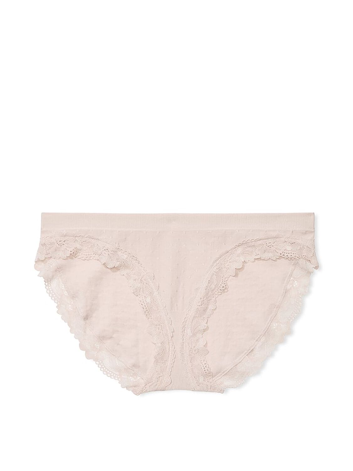 vs Seamless Seamless Lace-Trim Bikini Panty Glaze 3 of 3 