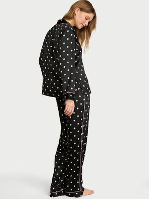 Signature Satin Long Pajama Set