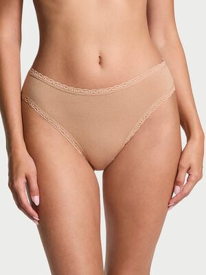 Lace-Waist Bikini Panty
