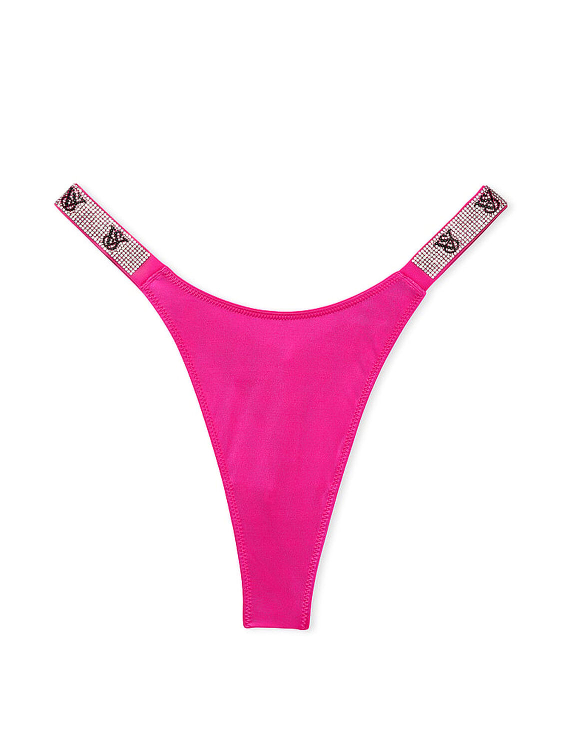 vs Very Sexy Shine Strap Thong Panty Forever Pink 3 of 4 