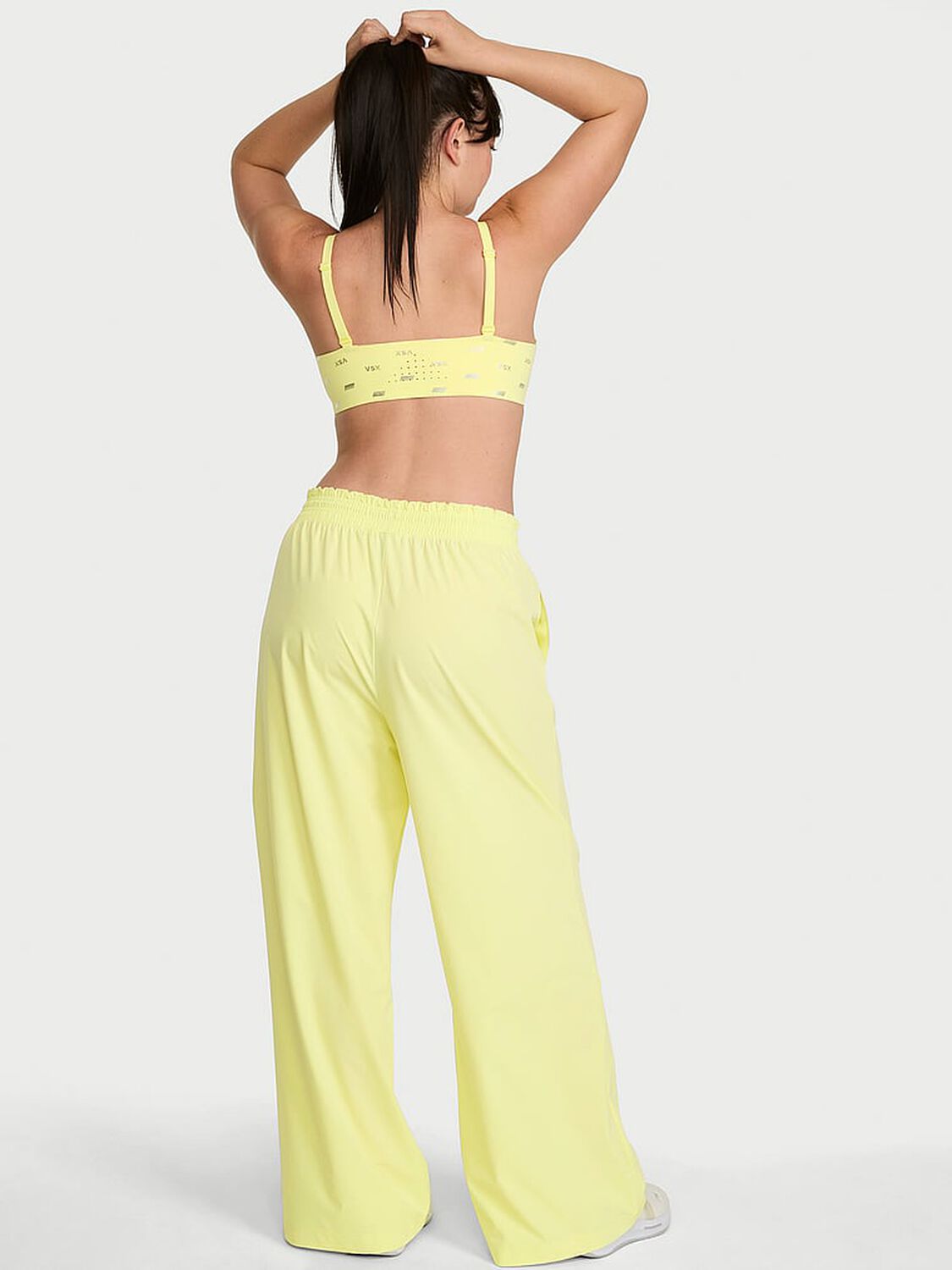 vs Vsx VSX ActiveFlex Wide-Leg Pant Lime Yellow 2 of 3 