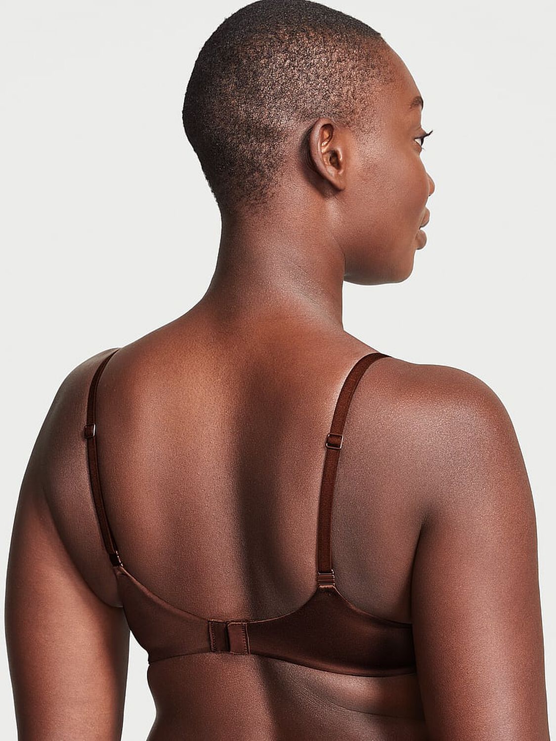 vs Body By Victoria Perfect Shape Smooth Push-Up Bra Ganache 2 of 4 
