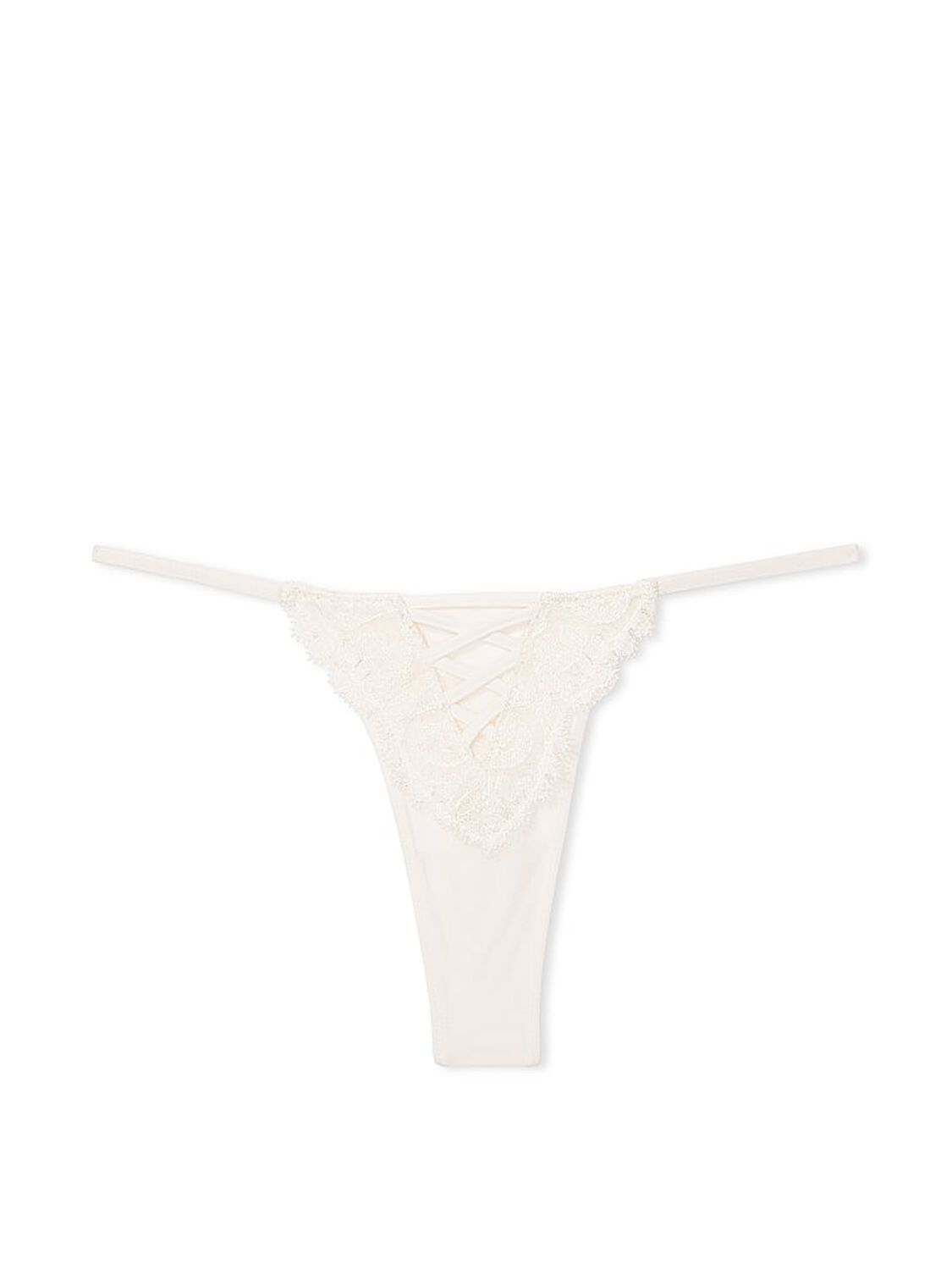 vs Dream Angels Boho Floral Embroidery Thong Panty 3 of 3 
