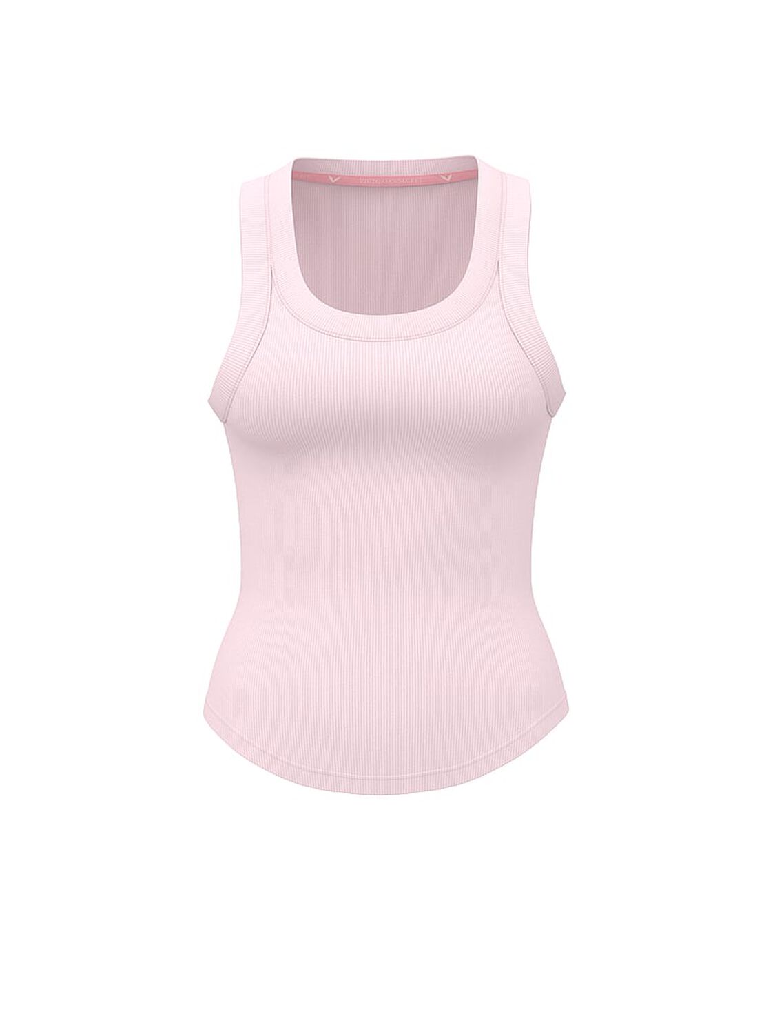 vs Angel Essentials VS Iconic Rib Racerback Tank Top Pretty Blossom 3 of 4 