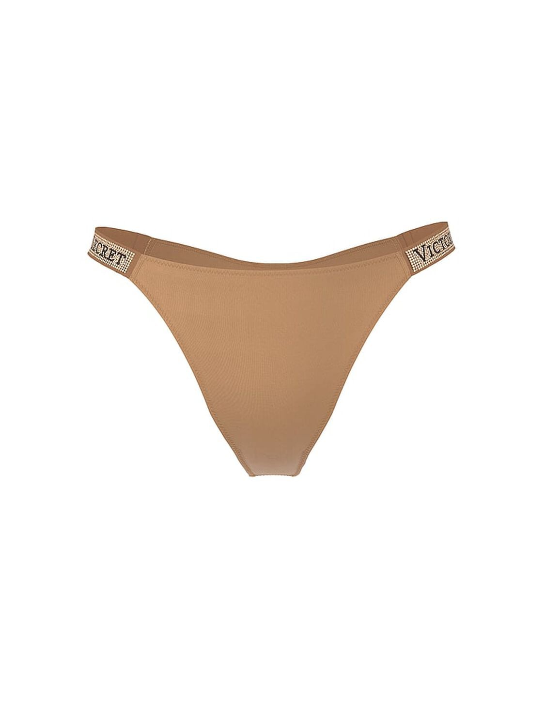 vs Very Sexy Shine Strap Brazilian Panty Toffee 3 of 4 
