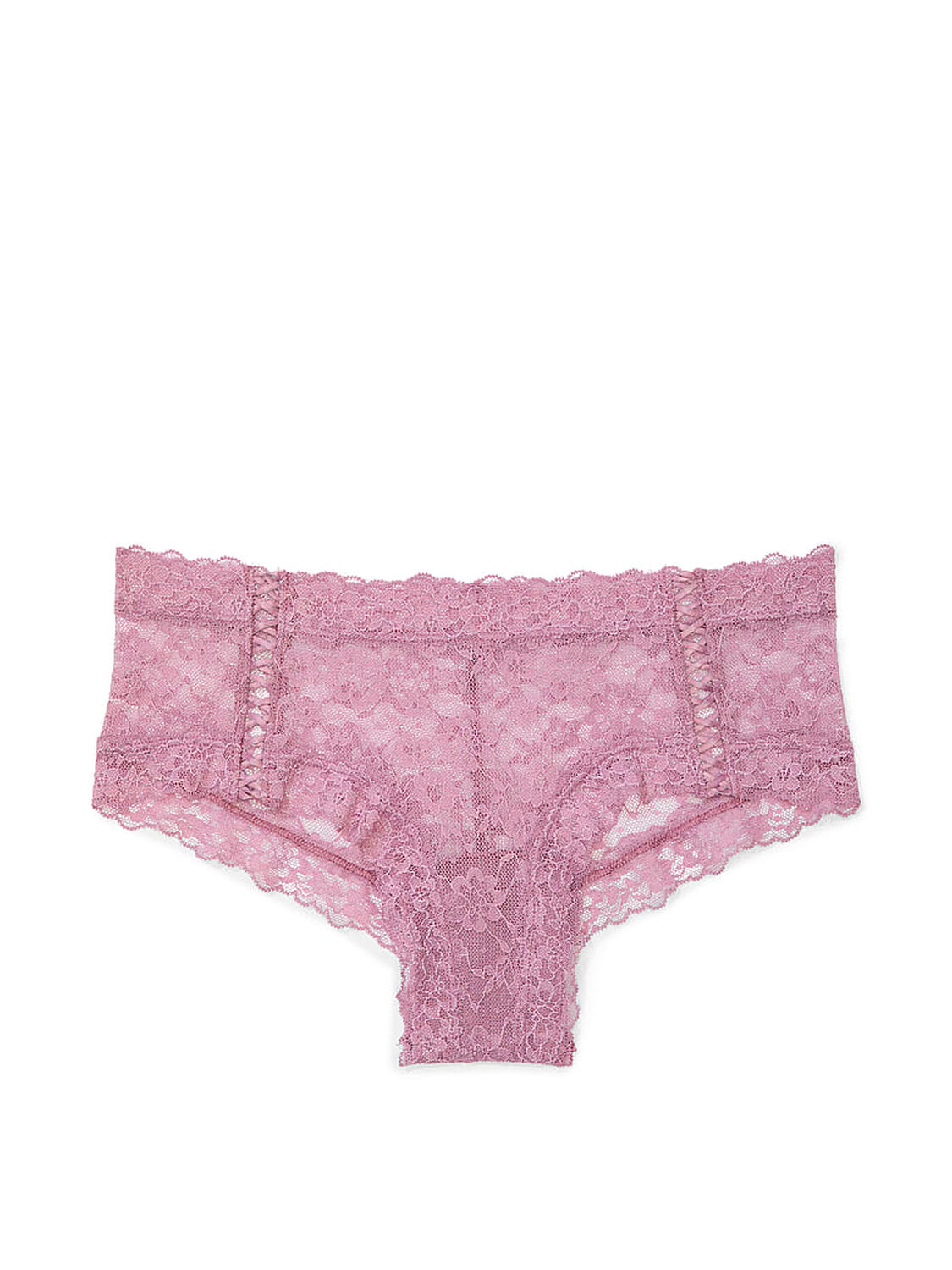 vs The Lacie Lace-Up Lace Cheeky Panty Thistle 3 of 3 