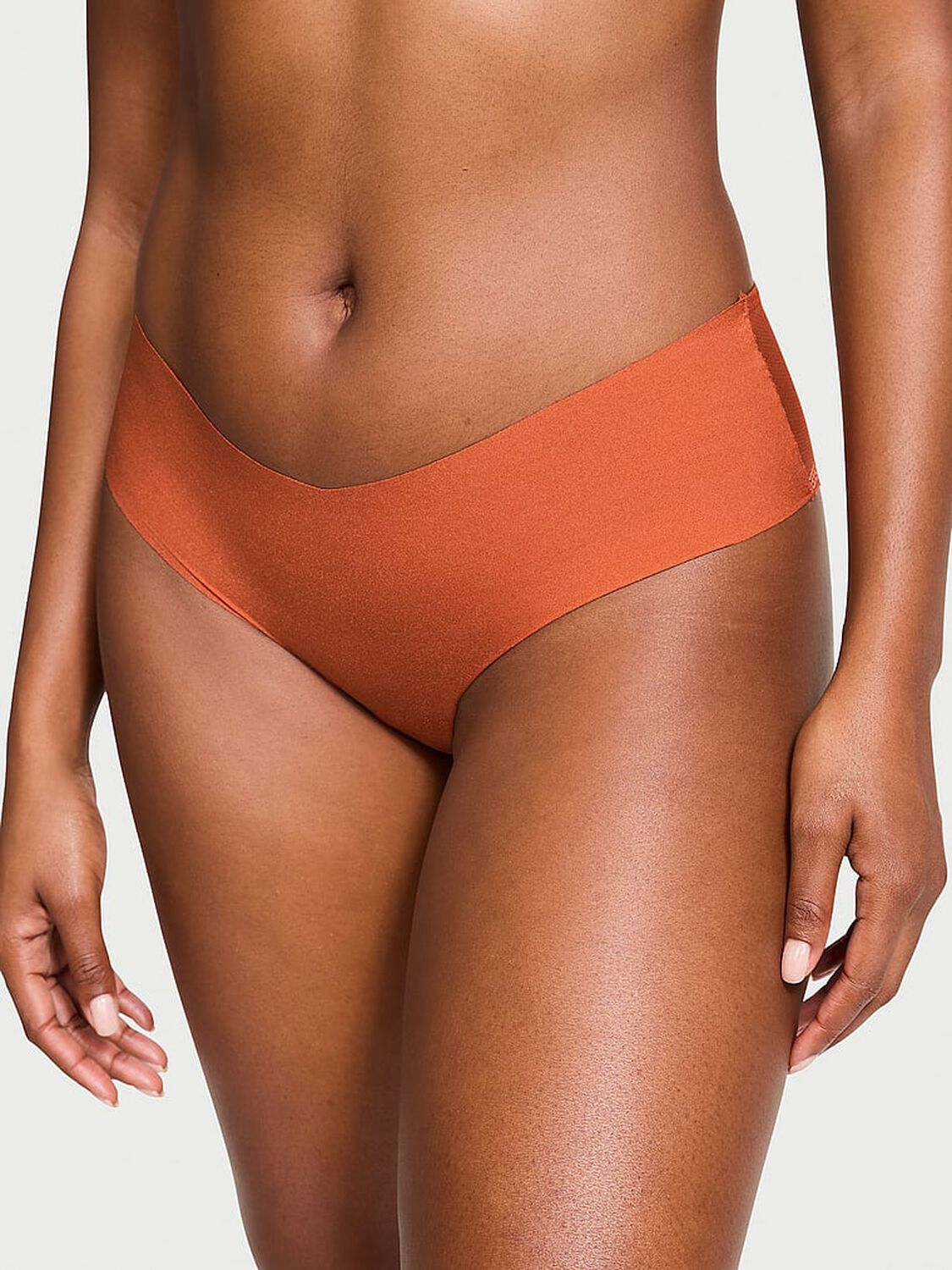 vs No-Show No-Show Lace-Back Cheeky Panty Gingerbread 1 of 3 