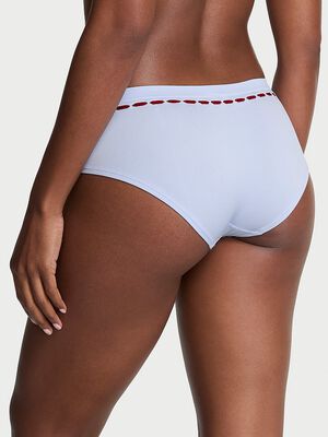 Seamless Ribbon Slot Hiphugger Panty