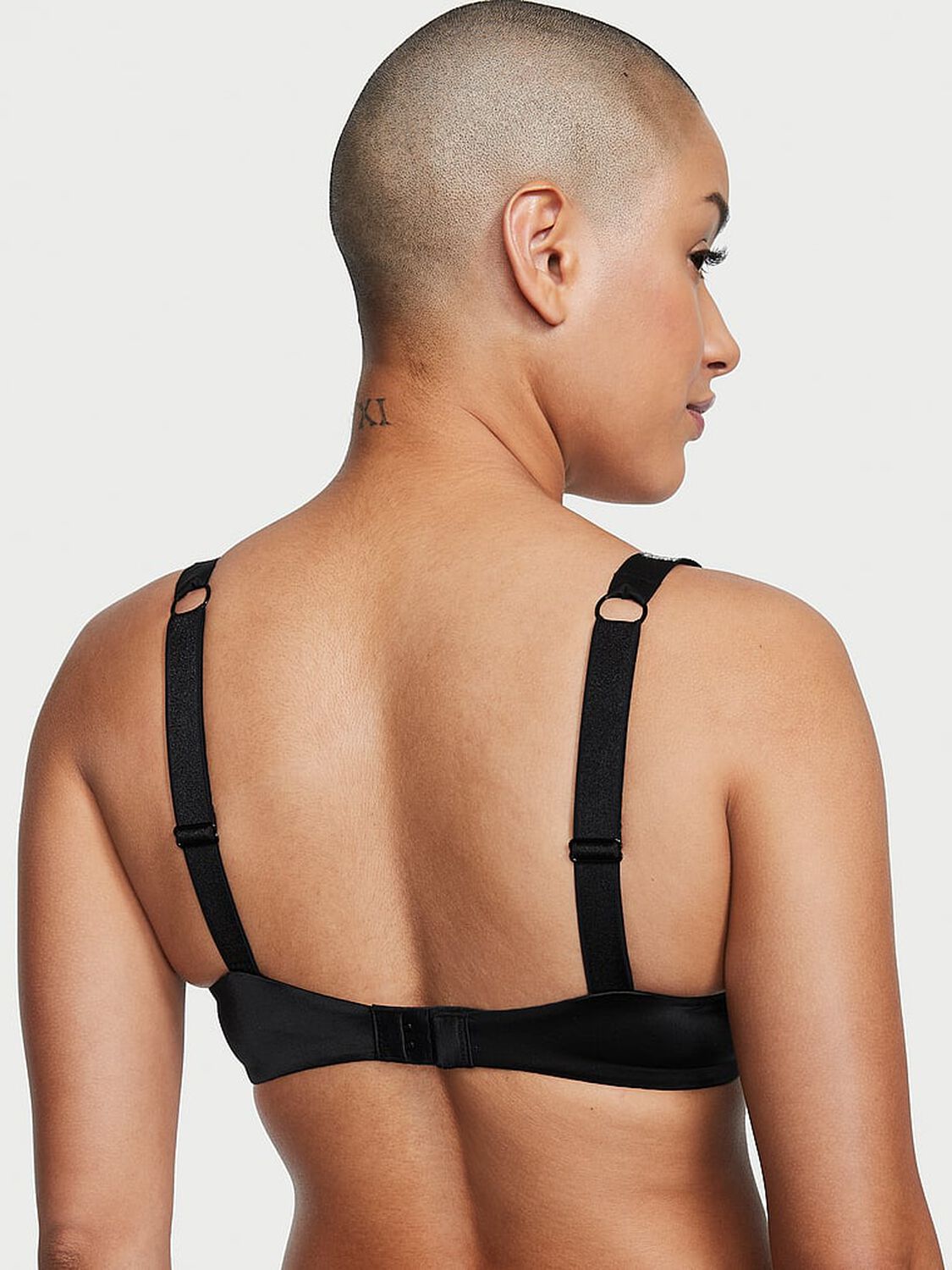 vs Very Sexy Shine Strap Push-Up Bra Black 2 of 4 