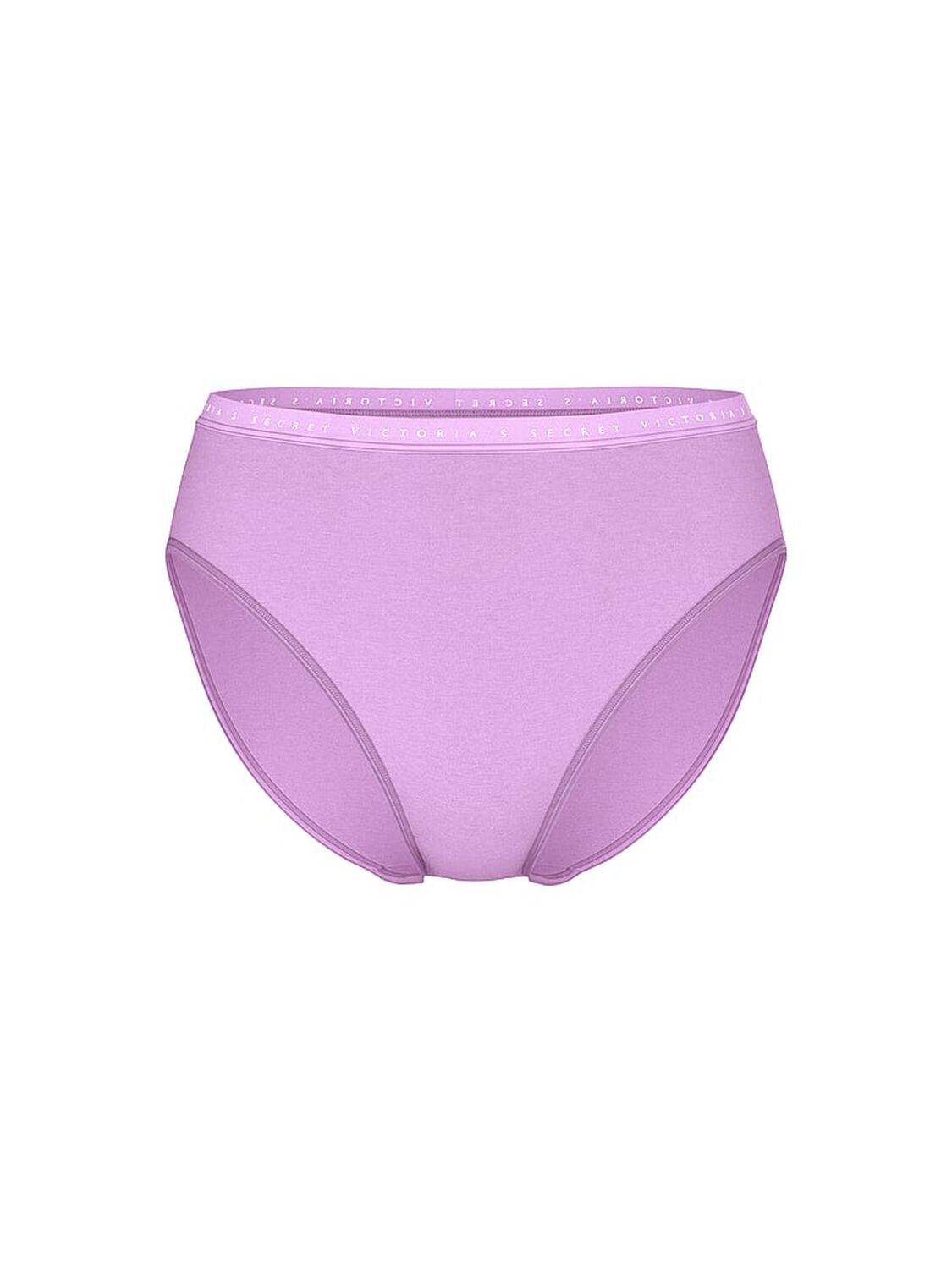 vs Victoria's Secret Stretch Cotton High-Leg Brief Panty Light Lilac 3 of 3 