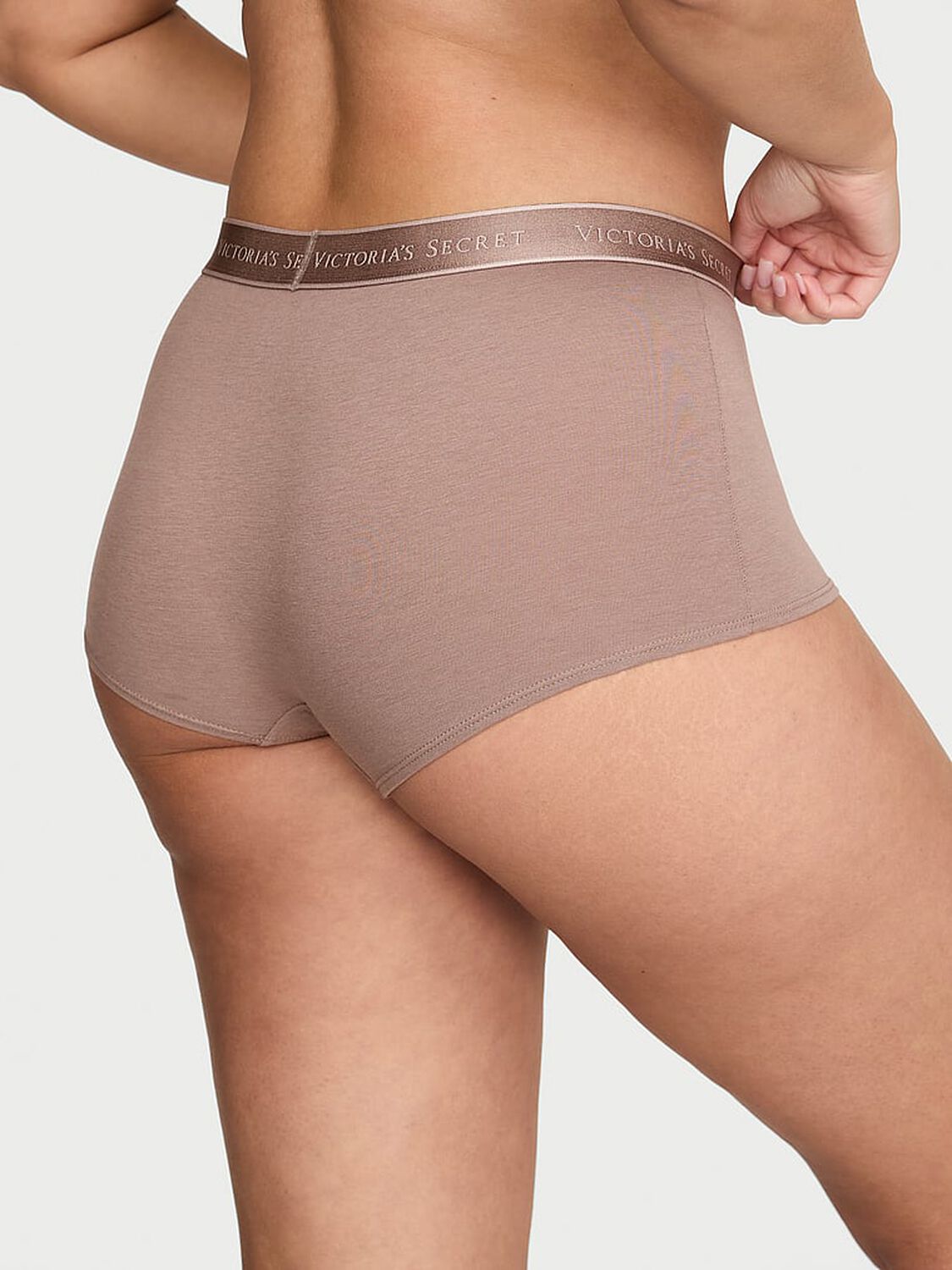 vs Cotton Logo Cotton Boyshort Panty 2 of 2 