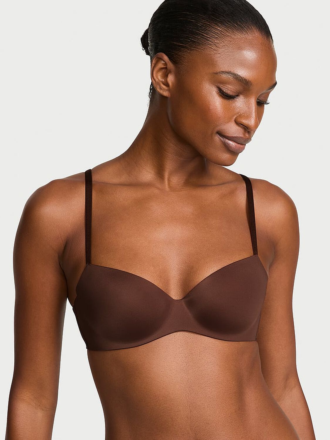 vs Body By Victoria FlexFactor Lightly Lined Balconette Bra Ganache 1 of 3 