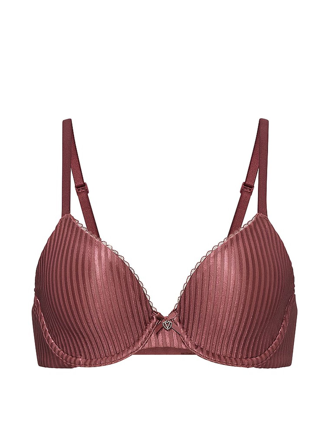 vs Body By Victoria Invisible Lift Unlined Demi Bra Morning Rose 3 of 3 