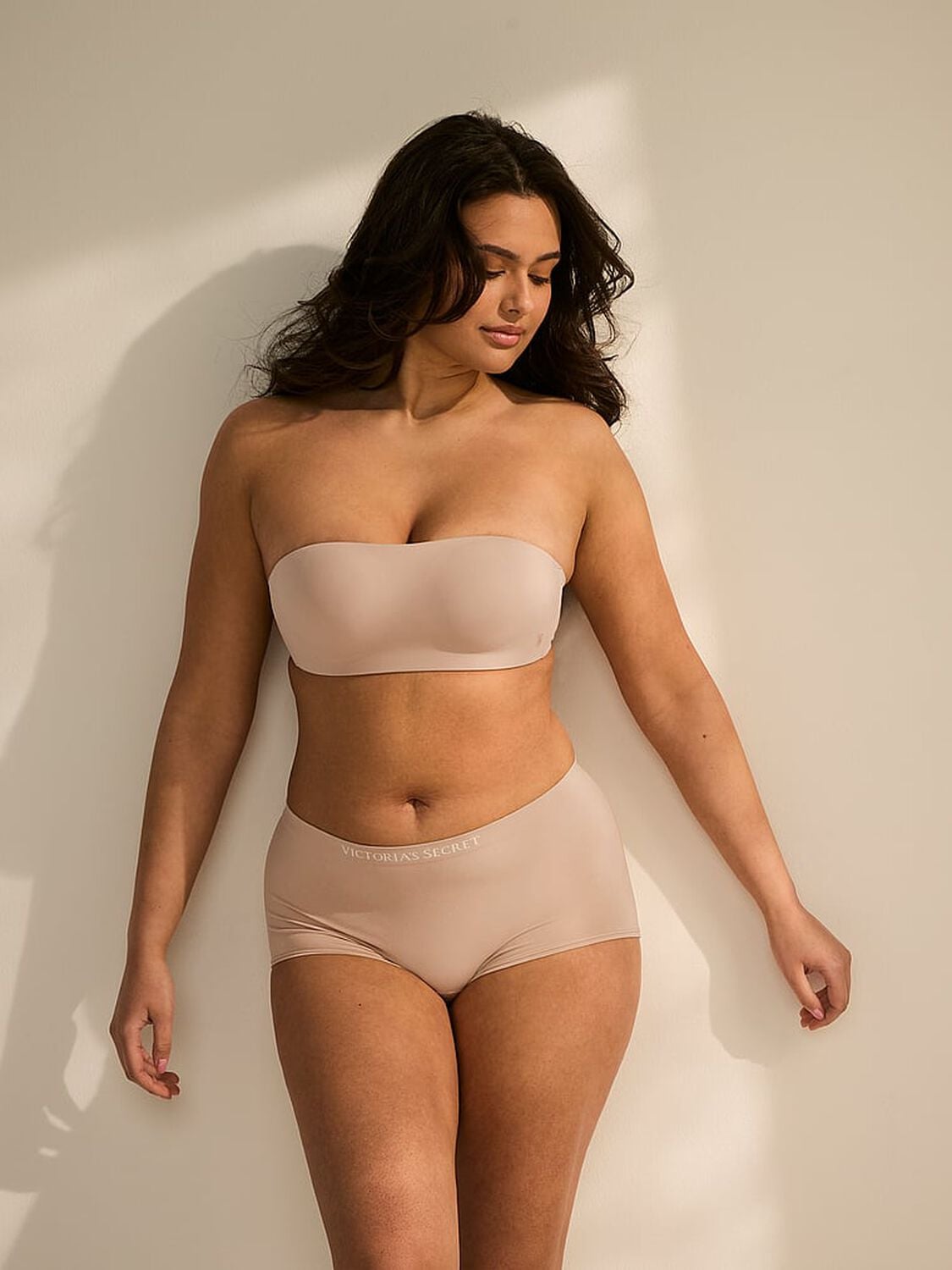 vs Victoria's Secret Bare Invisible by Victoria's Secret Perfect Comfort Wireless Push-Up Strapless Bra Praline 3 of 4 
