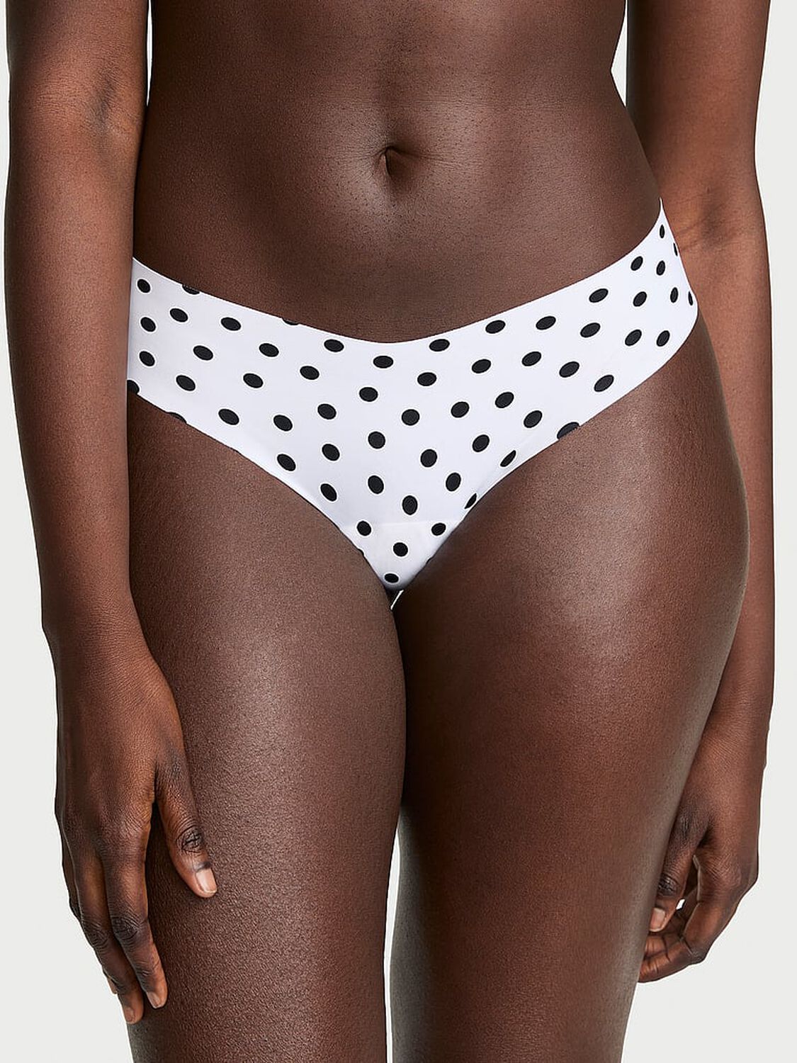 vs No-Show No-Show Thong Panty Vs White Dot 1 of 3 