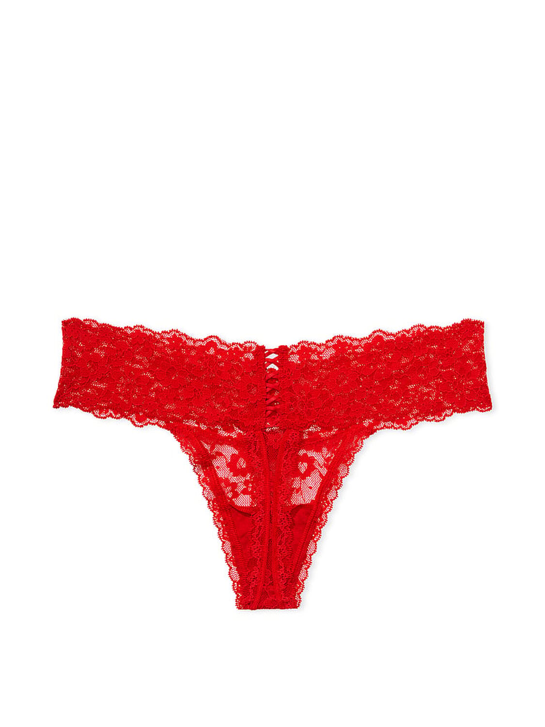 vs The Lacie Lace Lace-Up Thong Panty 4 of 4 