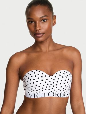 The CoolBra&trade; Lightly Lined Balconette Strapless Bra