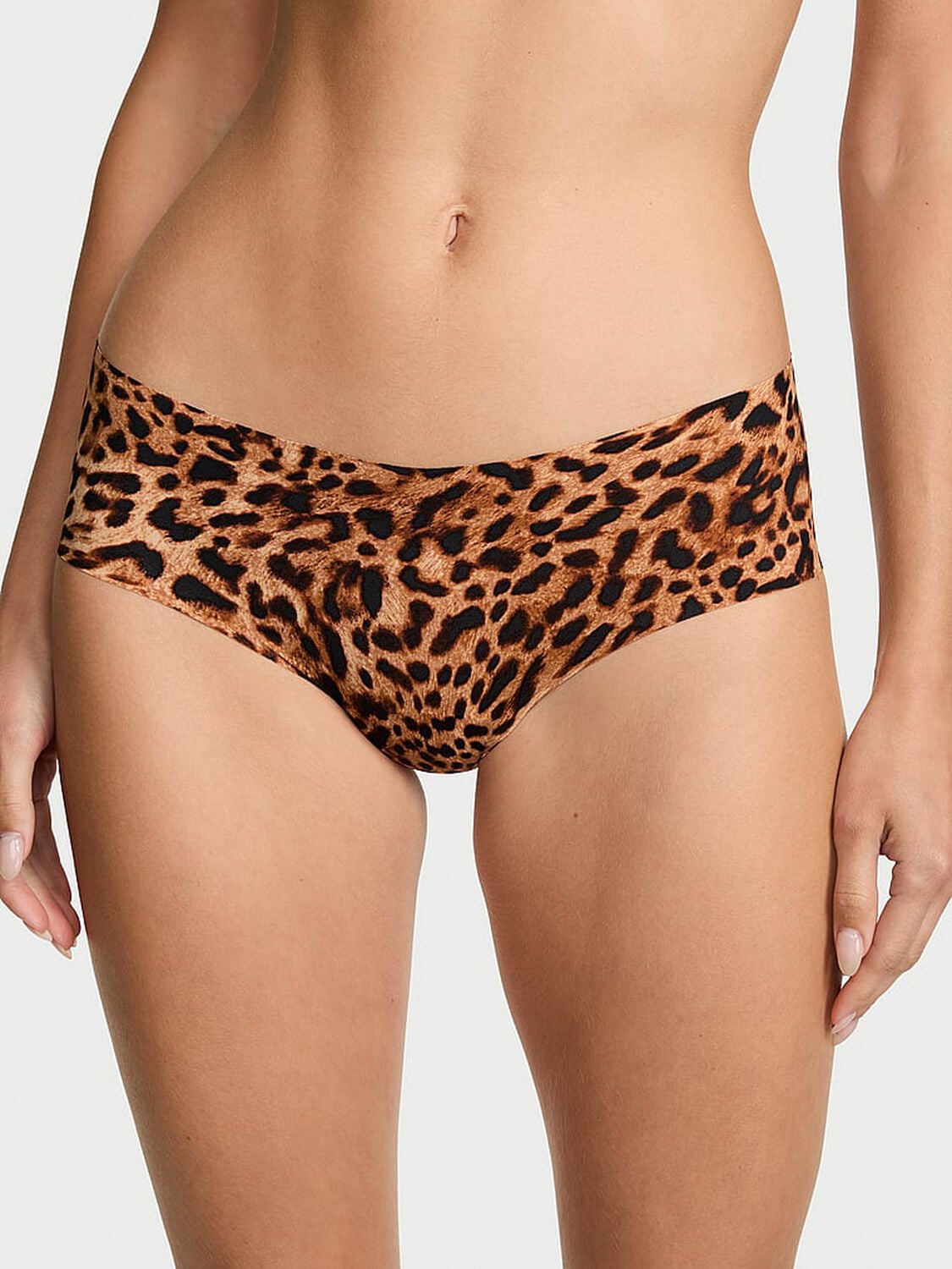 vs No-Show No-Show Cheeky Panty Desert Gold Leopard 1 of 2 