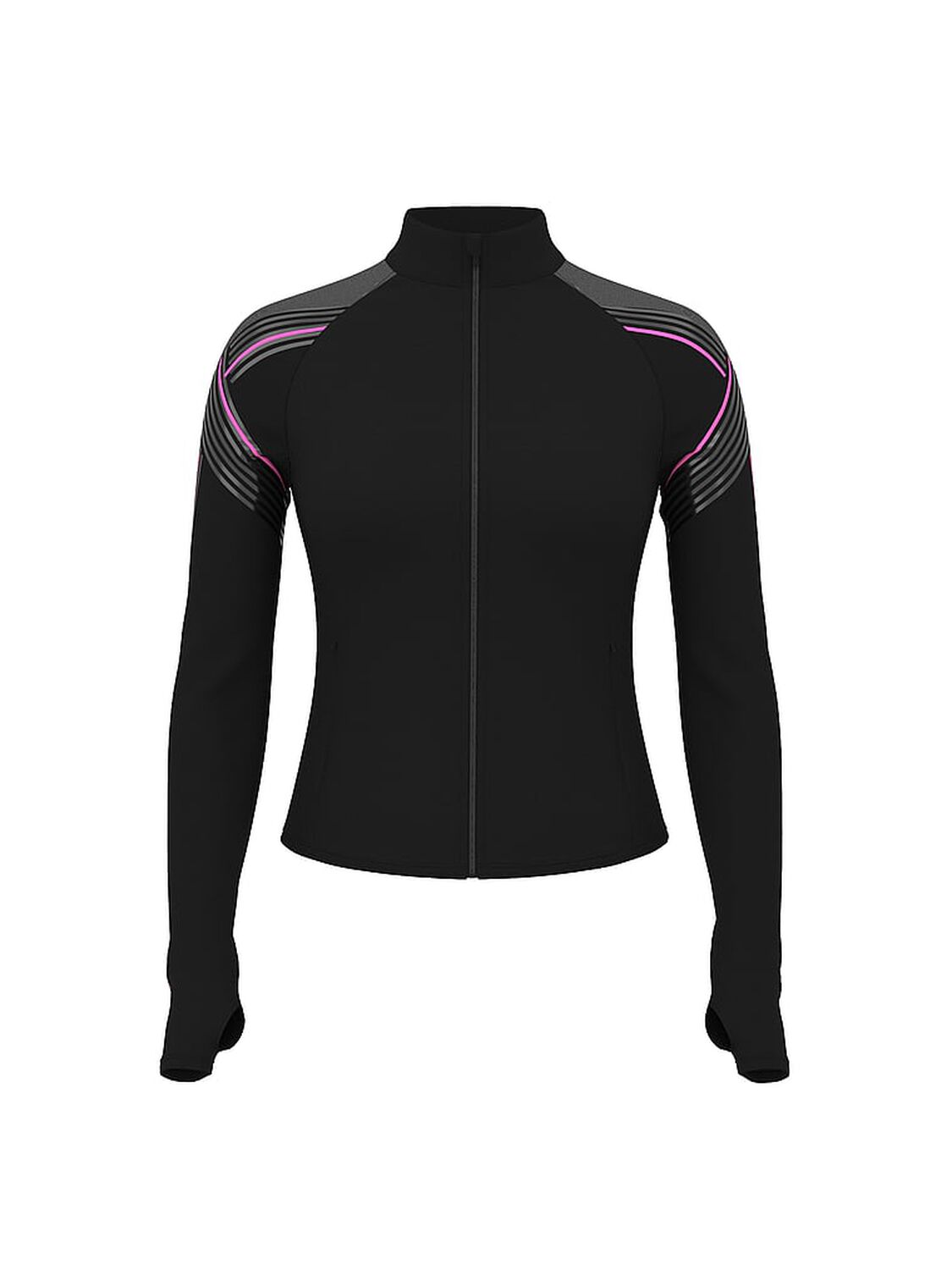 vs Vsx VSX Elevate&trade; Refined Contours Jacket Black & Pink 3 of 4 