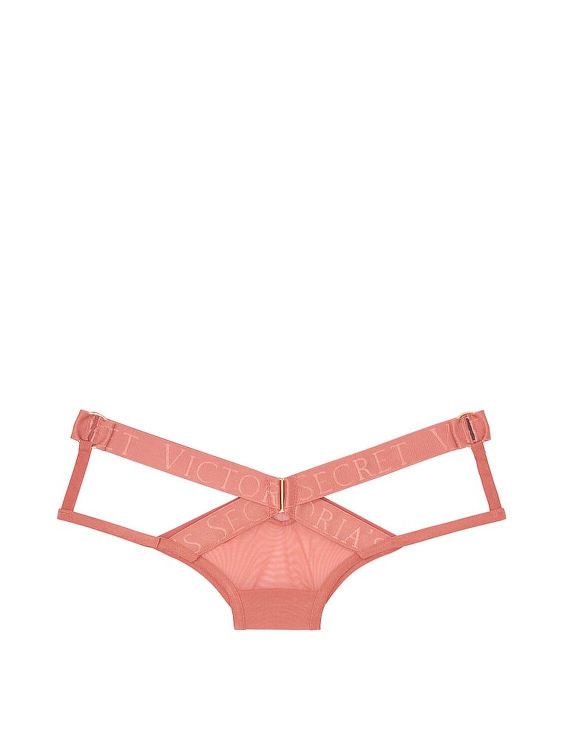 vs Very Sexy Crossover Logo Cheeky Panty Withered Rose 2 of 2 