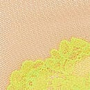 Mesh Lace-Trim High-Leg Cheeky Panty, Praline, swatch
