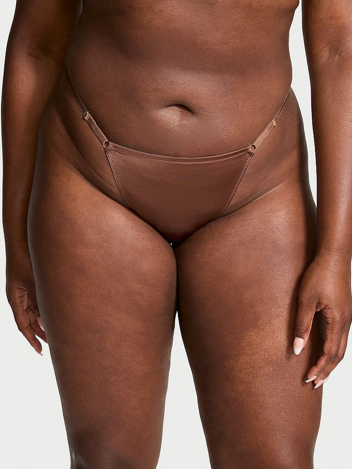 vs Very Sexy Hardware Adjustable V-String Panty Mousse 1 of 3 