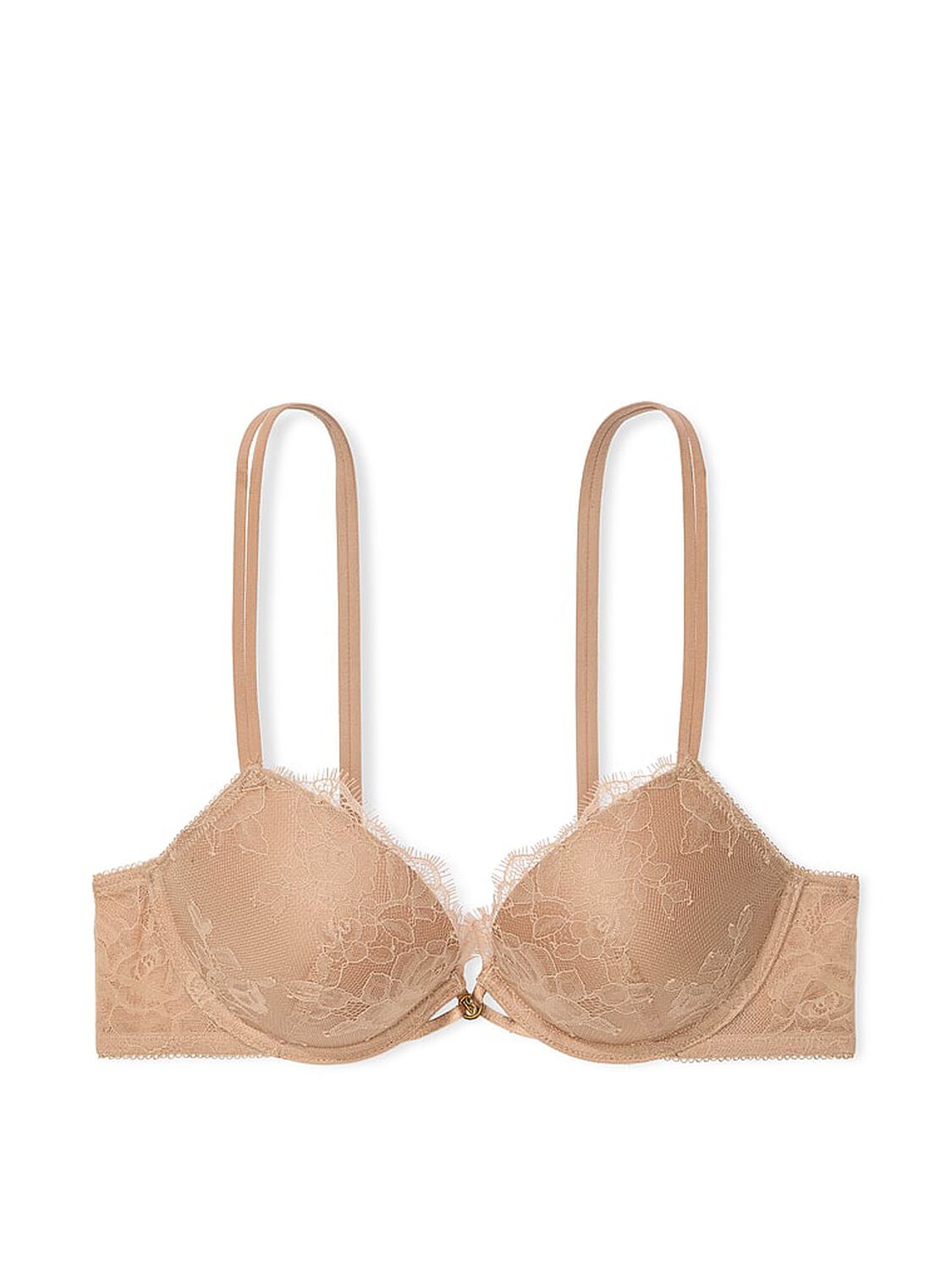 vs Very Sexy Rose Lace Push-Up Bra Praline 3 of 4 