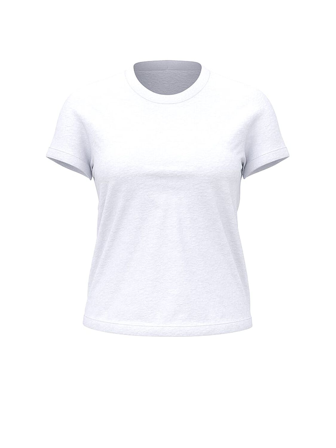 vs Victoria's Secret Mix & Match Sleep Perfect Cotton Tee Vs White 3 of 4 