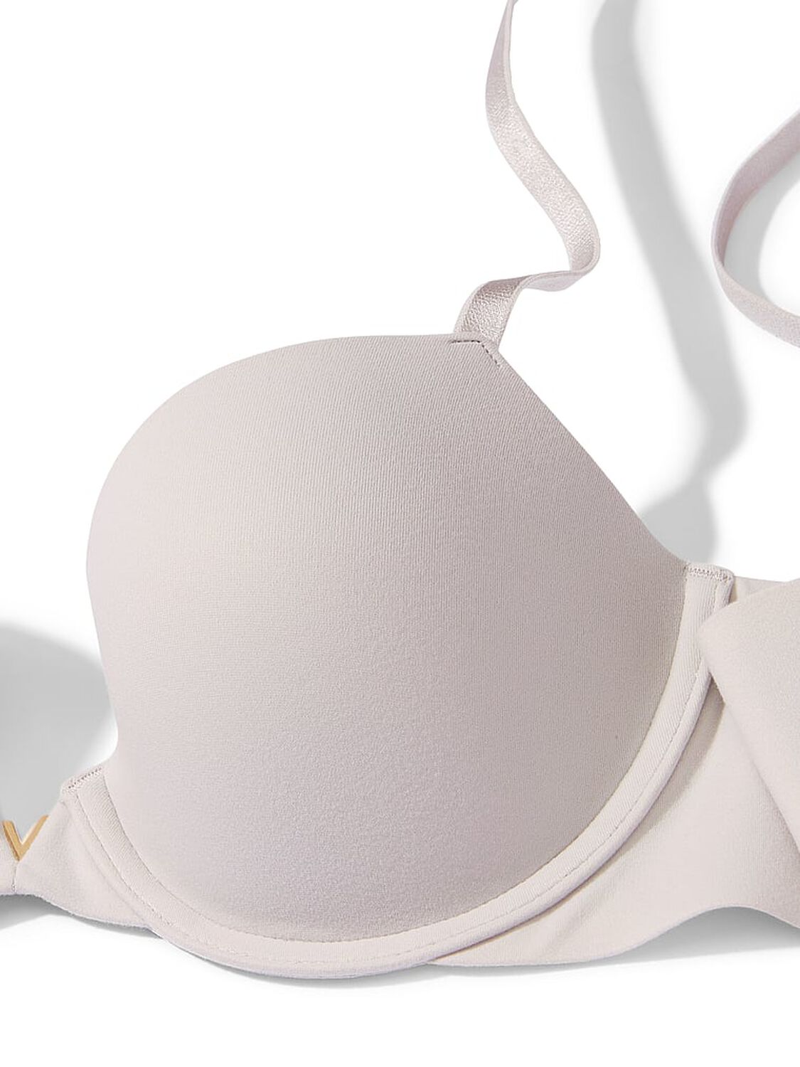 vs Dream Angels Smooth Lightly Lined Demi Bra Black 4 of 4 