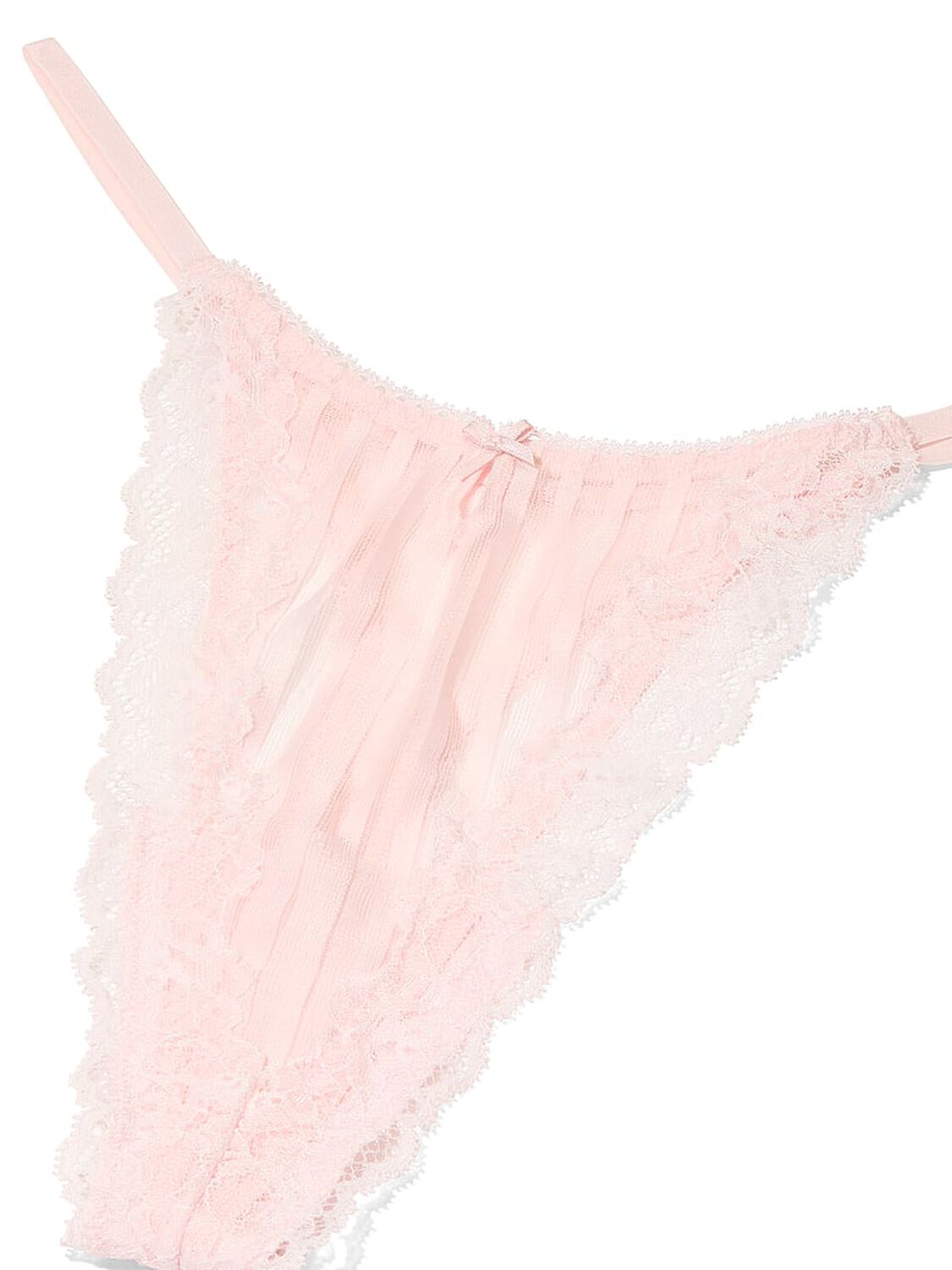 vs The Lacie Lacie Sheer Heritage String Thong Panty Angel Pink 5 of 5 