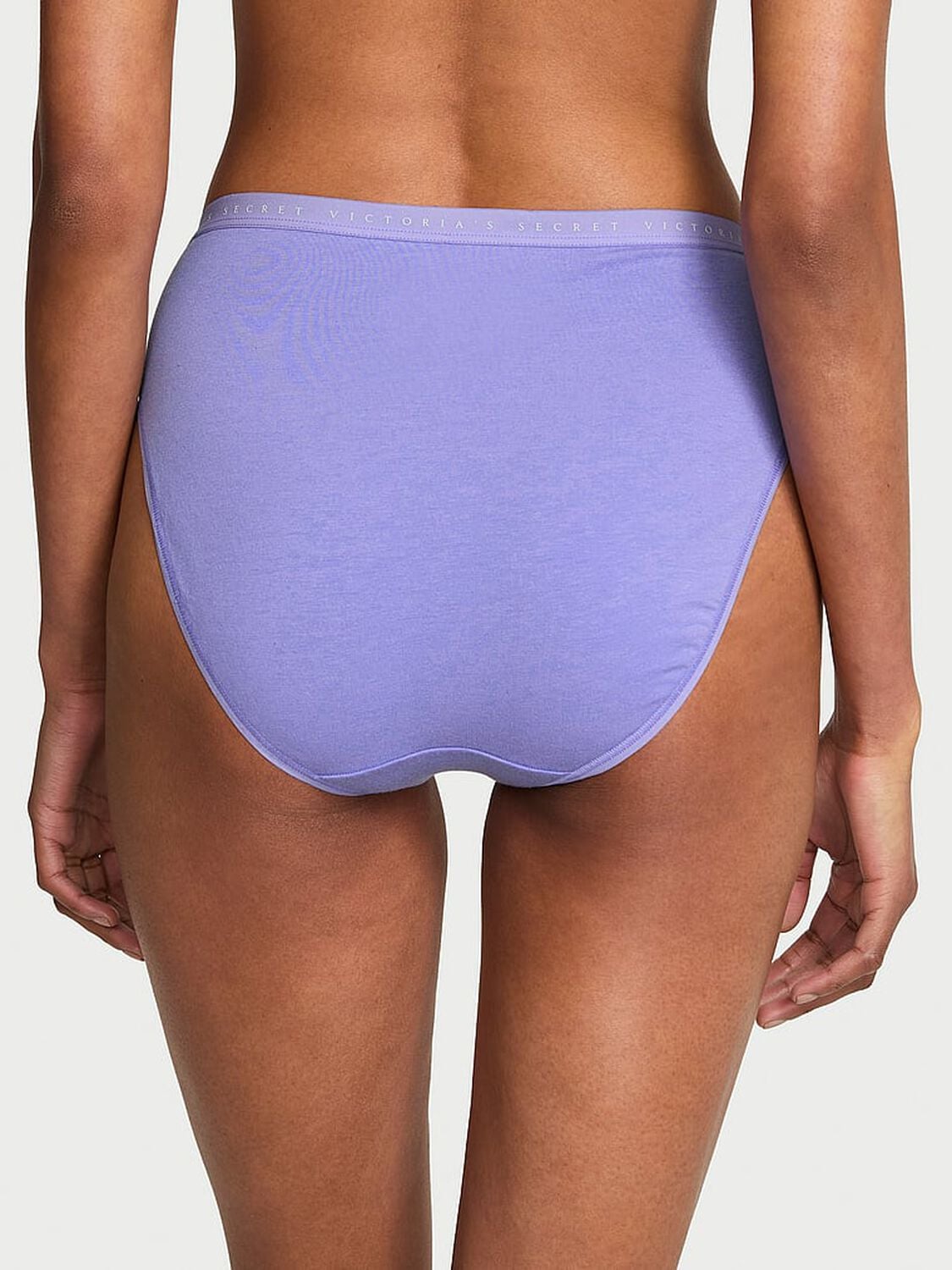 vs Victoria's Secret Stretch Cotton High-Leg Brief Panty Blue 2 of 2 