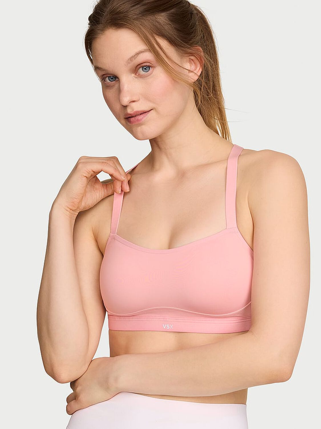 vs Vsx VSX Angel&trade; Sports Bra Dusk Pink 1 of 4 