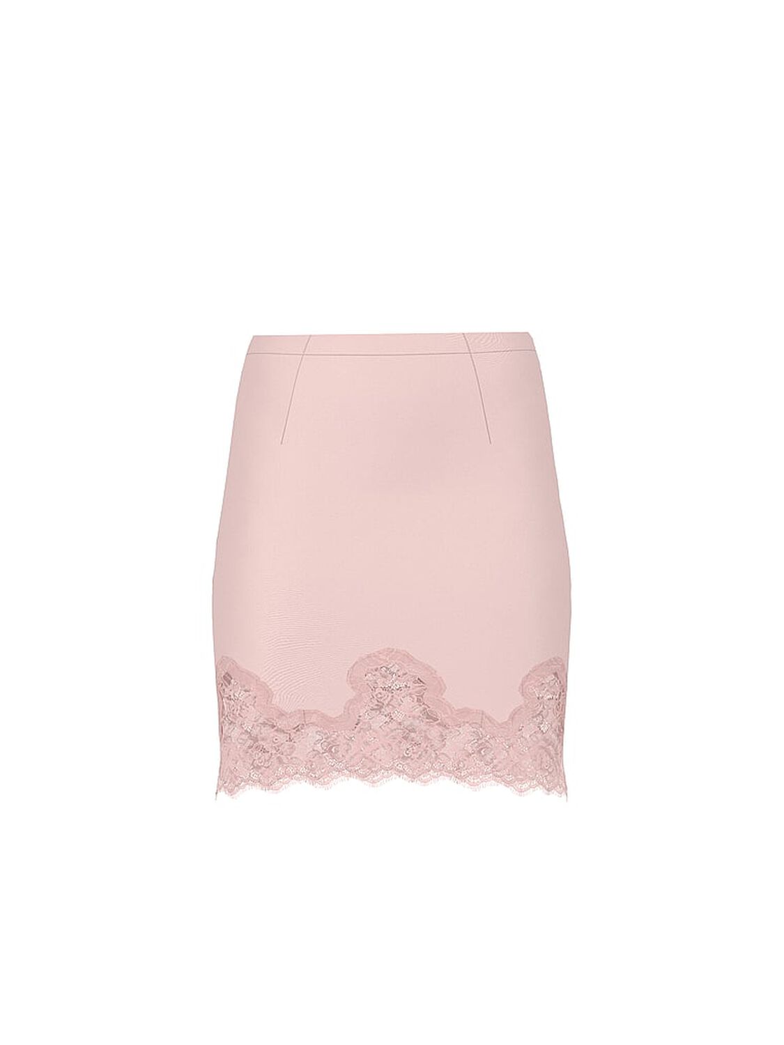 vs Dream Angels Satin Lace-Trim Skirt 3 of 4 