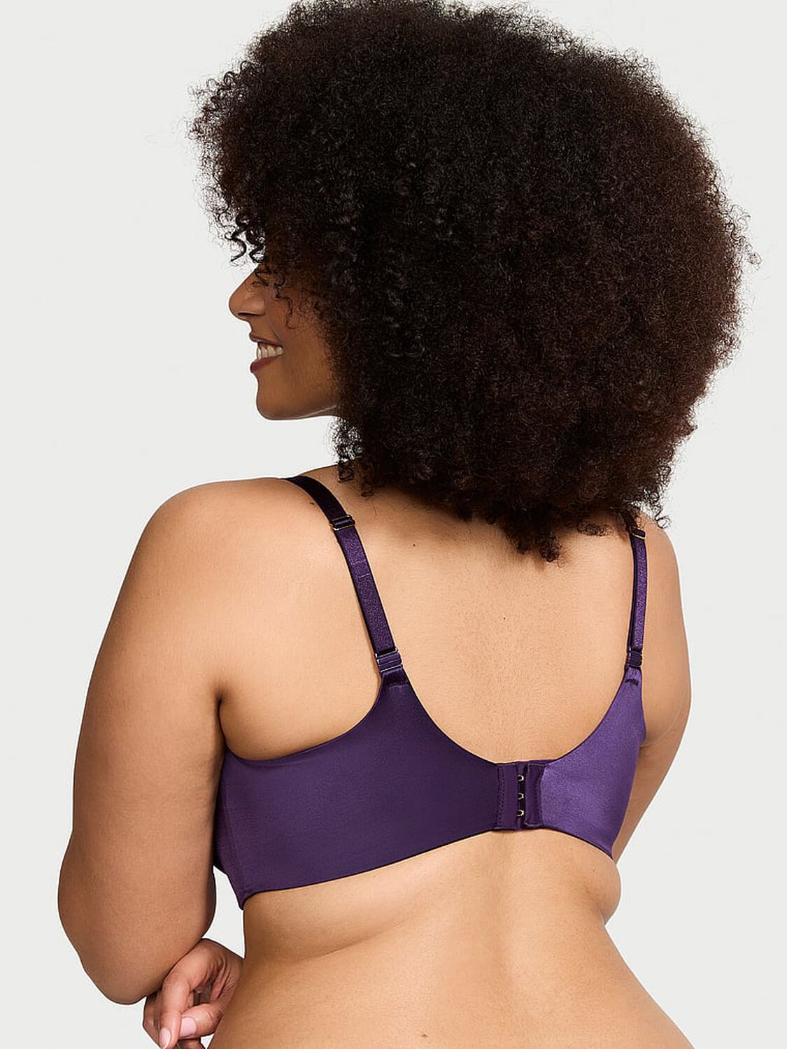 vs Very Sexy So Obsessed Smooth Wireless Push-Up Bra Amethyst 2 of 3 