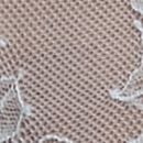 Rose Lace Adjustable Charm V-String Panty, Linen Blue, swatch