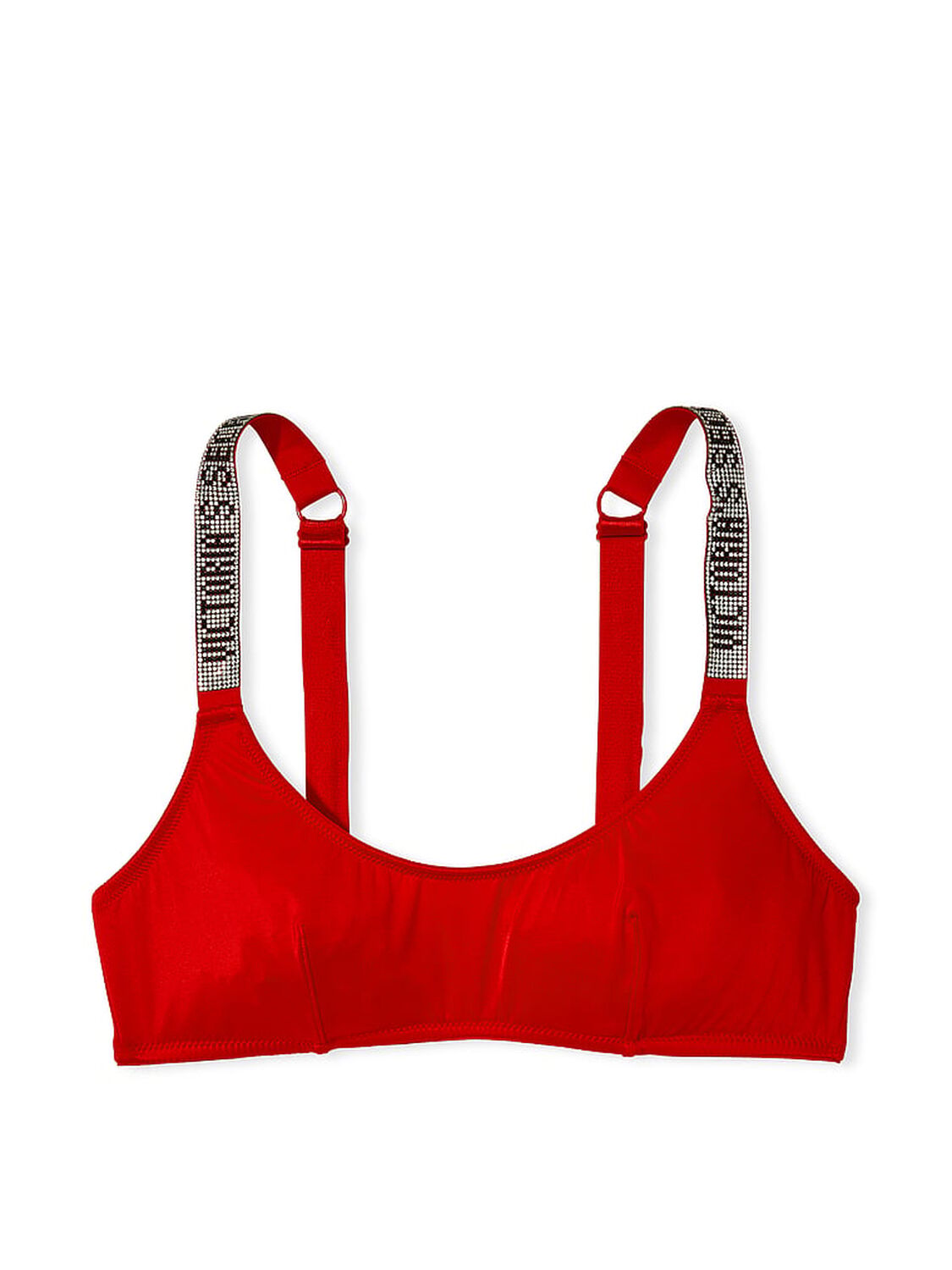 vs Very Sexy Shine Strap Micro Bralette Lipstick Red 3 of 3 