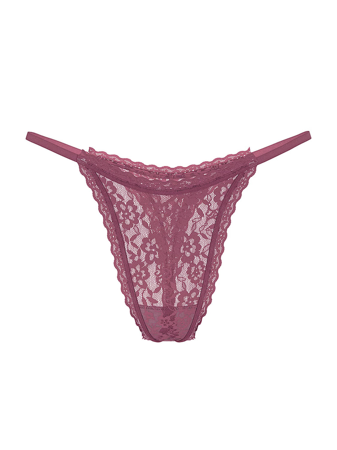 vs The Lacie Lace String Thong Panty Purple Vapor 3 of 3 