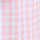 Modal-Cotton Gingham Long Pajama Set, Pink Gingham, swatch
