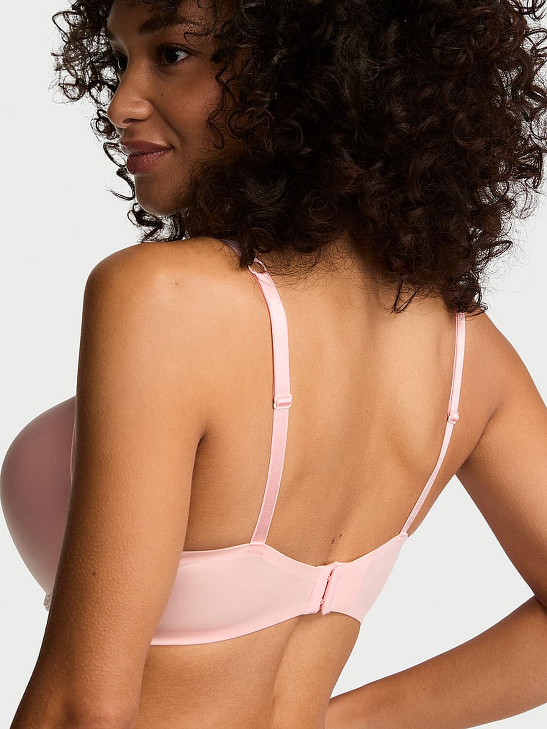 vs Very Sexy Shine Script Push-Up Bra Angel Pink 2 of 3 